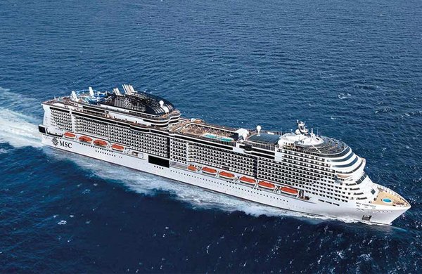 Aussenansicht der MSC Virtuosa