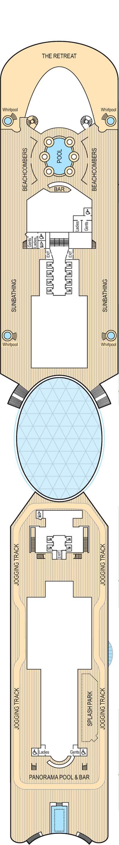 Deckplan Deck 18 – Iona