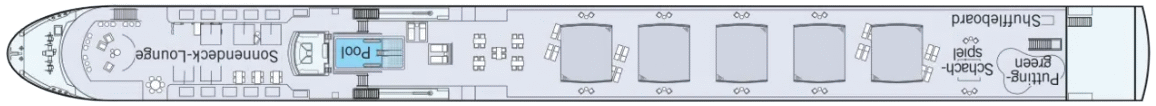 Deckplan Sonnendeck – Amadeus Diamond