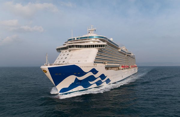 Majestic Princess – Die Majestic Princess in der Aussenansicht