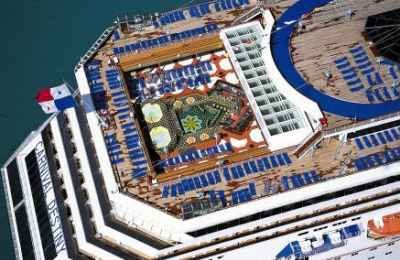 Carnival Destiny an Deck