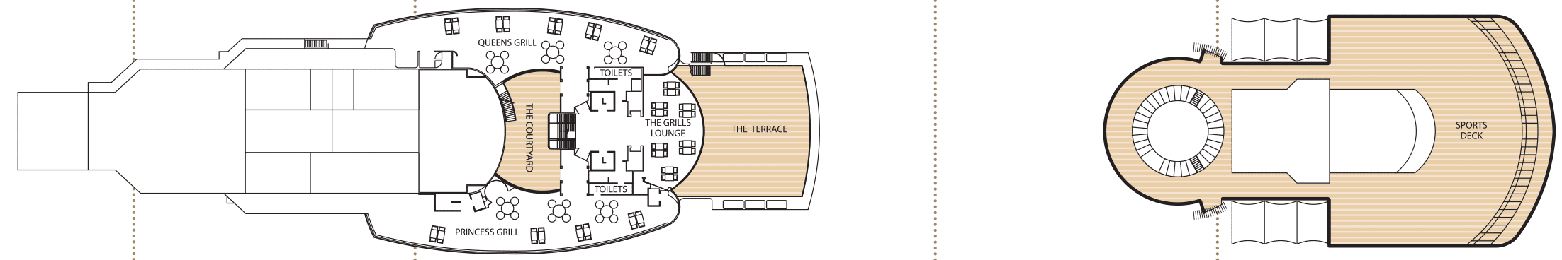 Deckplan Deck 11 – Queen Victoria