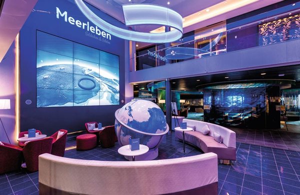 Die Meerleben Bar auf der Mein Schiff 3