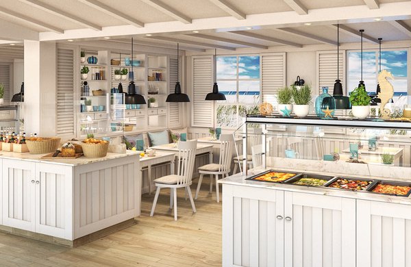 Das Beach House im lockerleichen Stil weiß mit seinem Interieur zu überzeugen