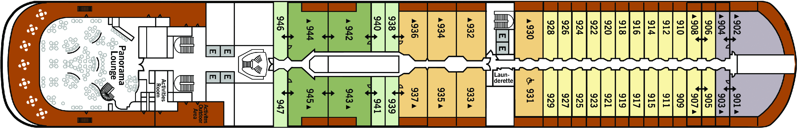 Deckplan Deck 9 – Silver Moon