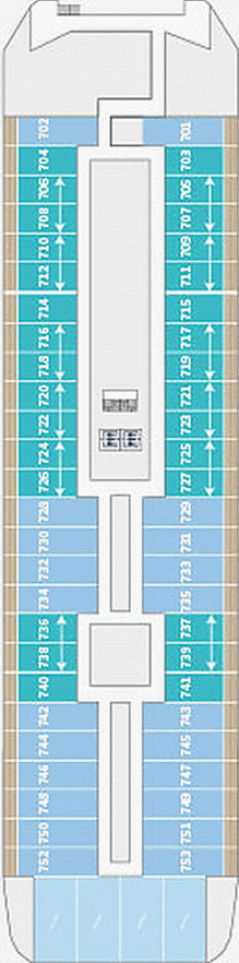 Deckplan Deck 7 – Commandant Charcot