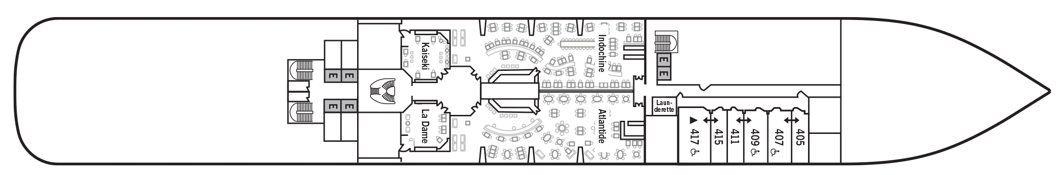 Deckplan Deck 4 – Silver Muse