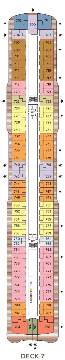 Deckplan Deck 7 – Seven Seas Splendor