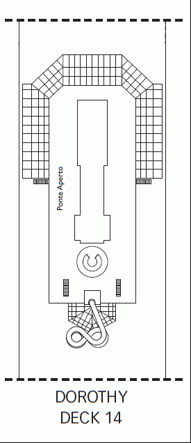 Deckplan Dorothy Deck – Costa Fascinosa