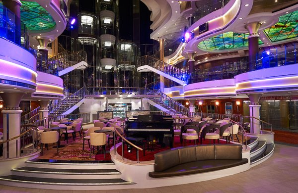 Das Atrium der Norwegian Star