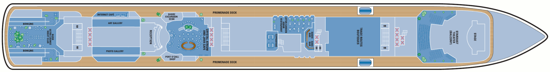 Deckplan Deck 07 – Norwegian Gem