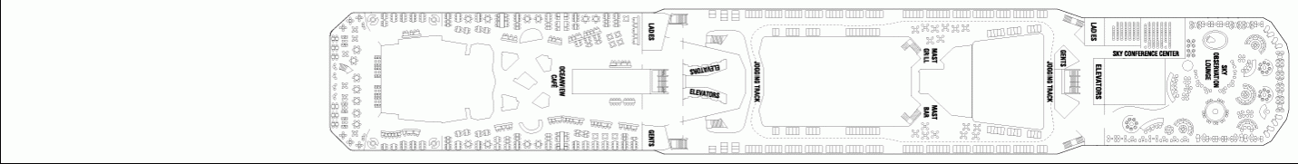 Deckplan Lido Deck – Celebrity Silhouette