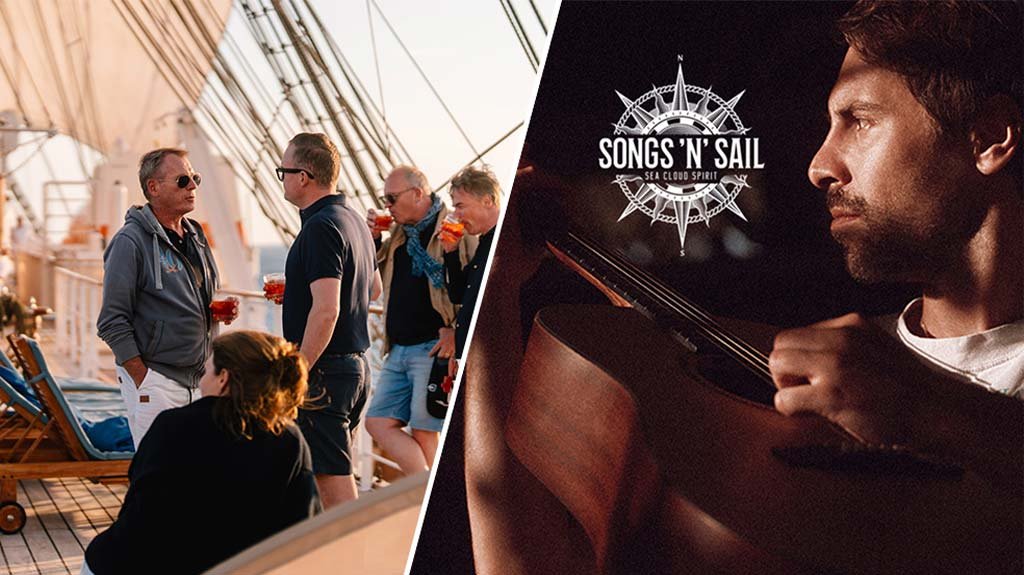 SEA CLOUD - Songs N Sail mit Max Giesinger
