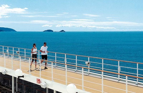 Jogging an Deck