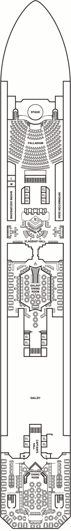 Deckplan Lobby Deck – Carnival Sunshine