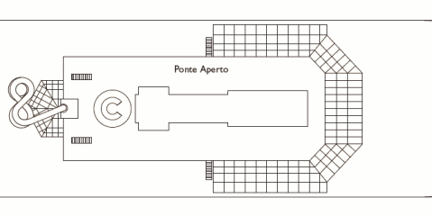 Deckplan Volare Deck – Costa Pacifica