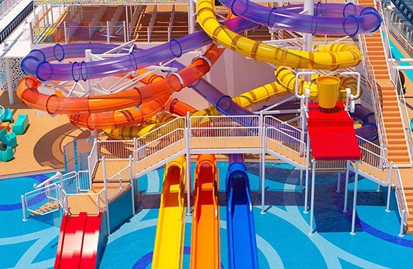 Der Wasserpark hält einige Überraschungen bereit