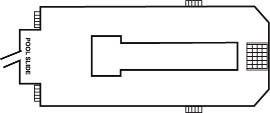Deckplan Sky Deck – Carnival Valor