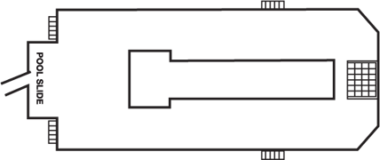 Deckplan Sky Deck – Carnival Conquest