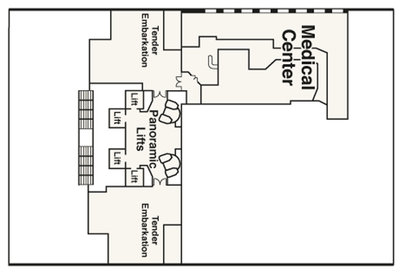 Deckplan Deck 4 Gala – Sky Princess