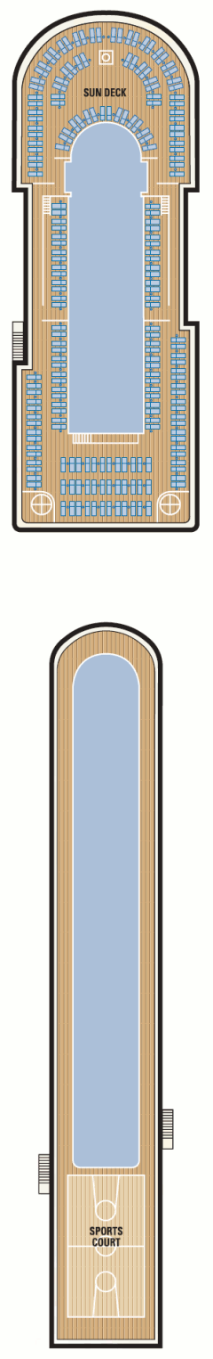 Deckplan Deck 14 – Pride of America