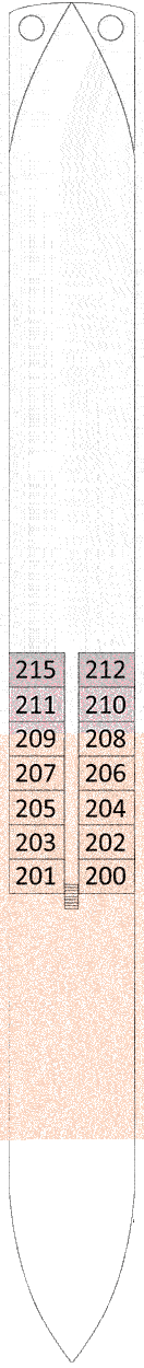 Deckplan Hauptdeck – DCS Amethyst 1
