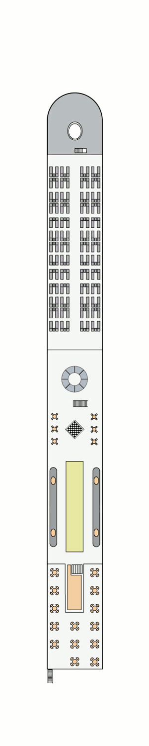 Deckplan Deck 4 – A-Rosa Aqua