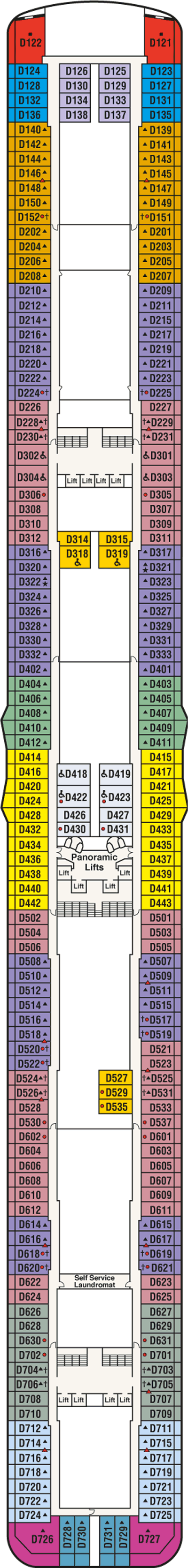 Deckplan Dolphin 9 – Regal Princess
