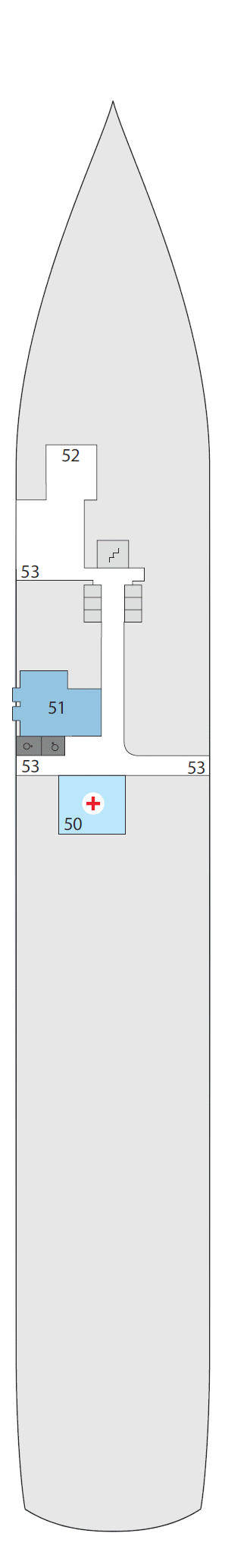 Deckplan Deck 3 – AIDAbella