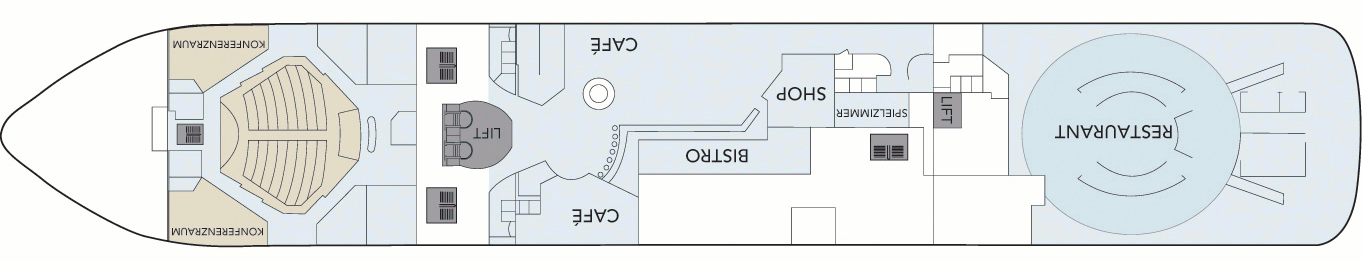 Deckplan Deck 5 – Trollfjord