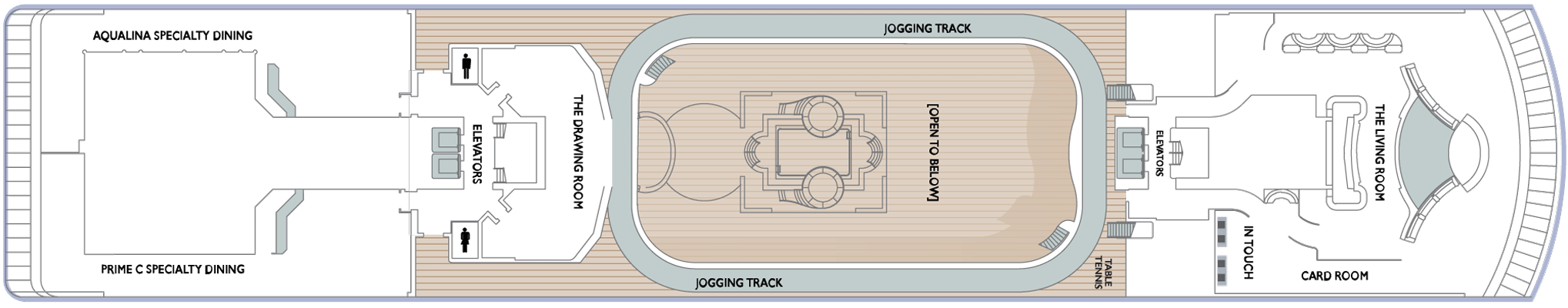 Deckplan Deck 10 – Azamara Pursuit