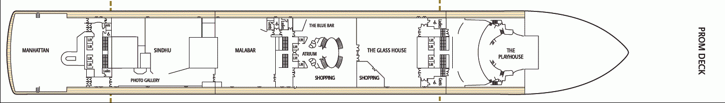 Deckplan Prom Deck – Azura