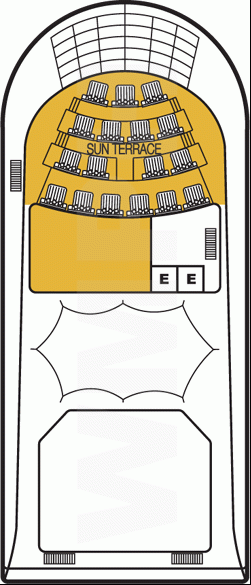 Deckplan Deck 11 – Seabourn Quest