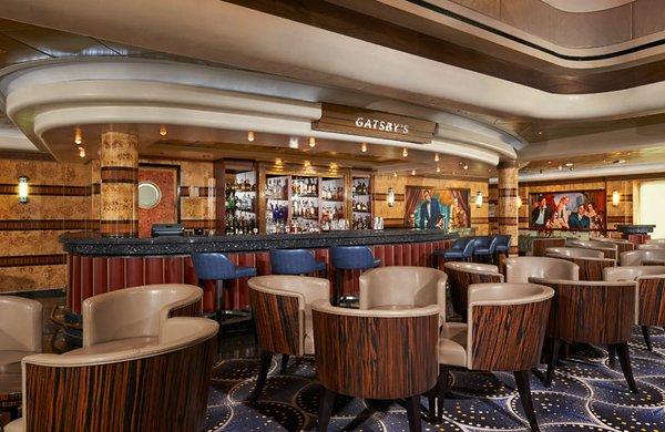 Lassen Sie den Abend in der Gatsby's Champagner Bar ausklingen