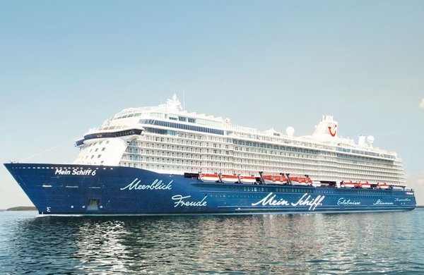 Mein Schiff 6 – Aussenansicht der Mein Schiff 6
