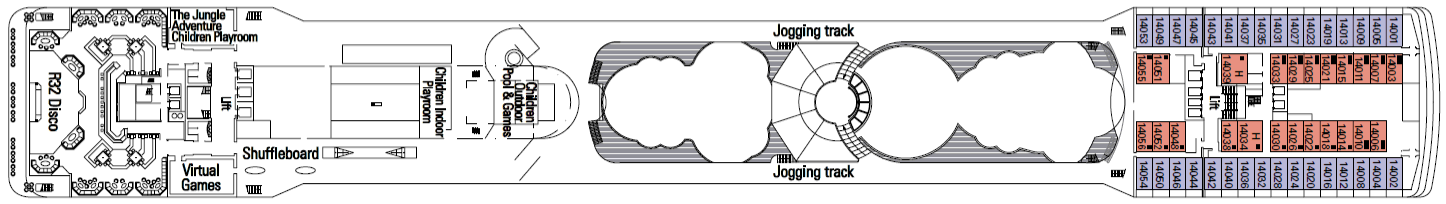 Deckplan Chitarra – MSC Orchestra