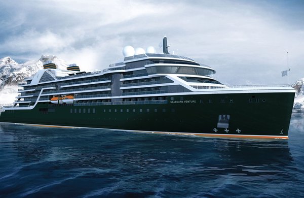 Seabourn Venture – Die Außenansicht der Seabourn Venture
