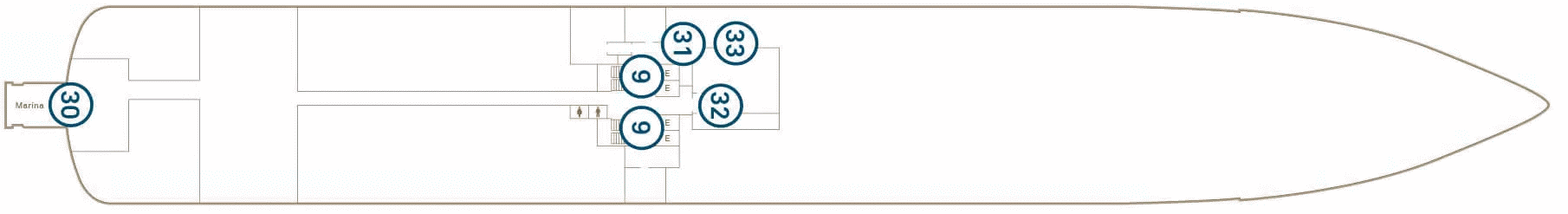 Deckplan Deck 3 – Scenic Eclipse
