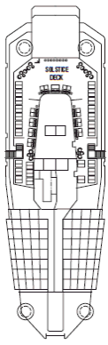 Deckplan Solstice Deck – Celebrity Eclipse