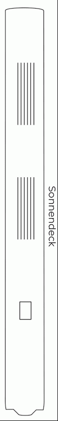 Deckplan Sonnendeck – Rhein Melodie