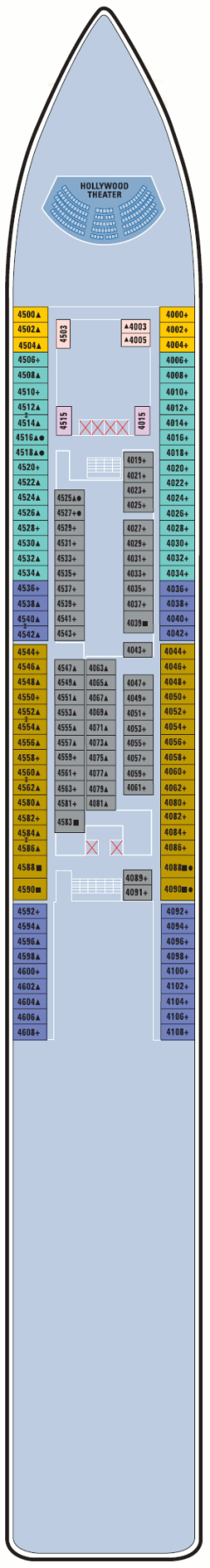 Deckplan Deck 04 – Pride of America