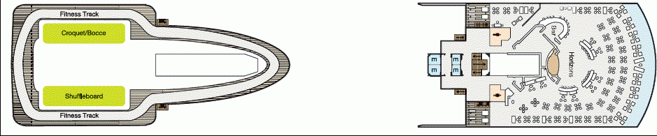 Deckplan Deck 15 – Riviera