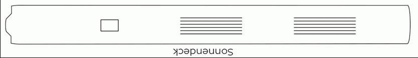 Deckplan Sonnendeck – Rhein Melodie
