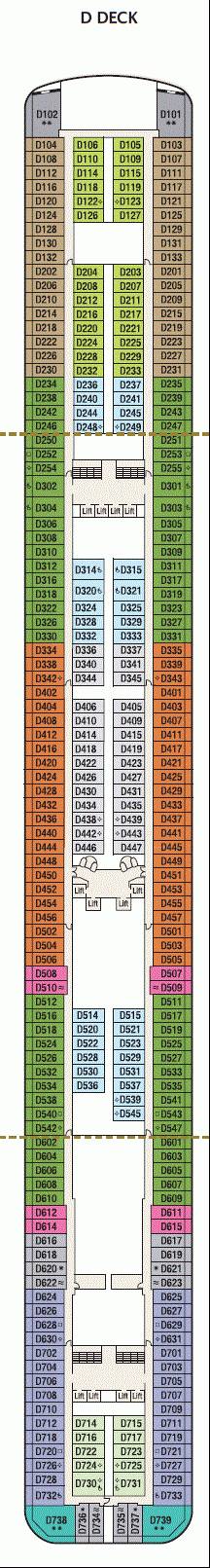 Deckplan D Deck – Britannia