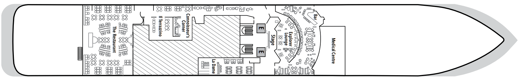 Deckplan Deck 4 – Silver Endeavour