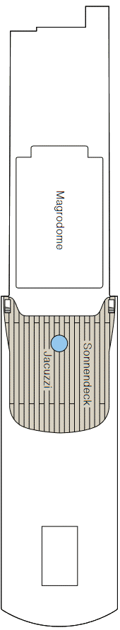 Deckplan Deck 11 – MS Europa 2
