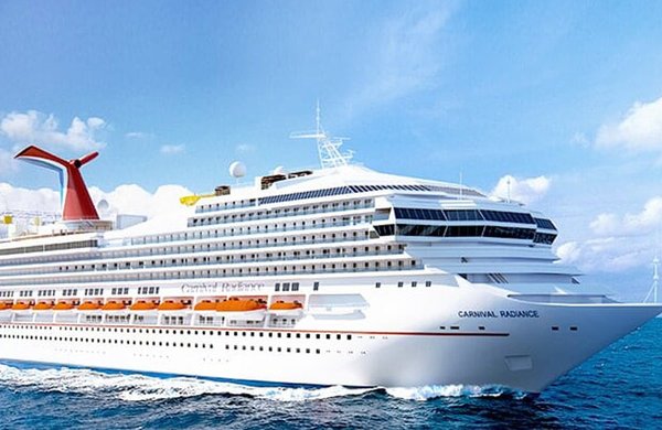 Carnival Radiance – Die Außenansicht der Carnival Radiance