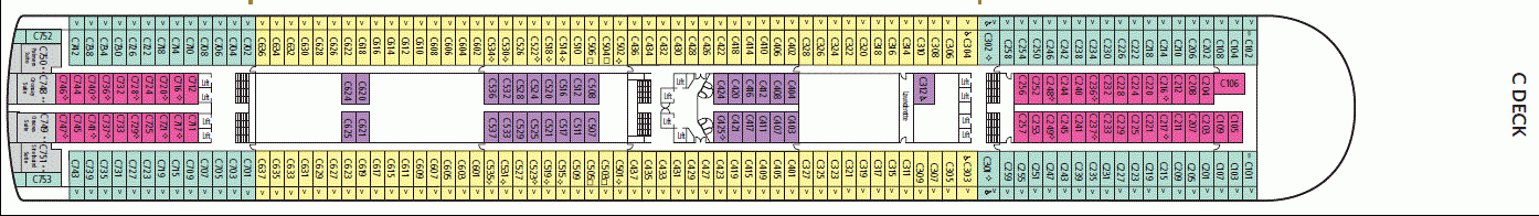 Deckplan C Deck – Ventura