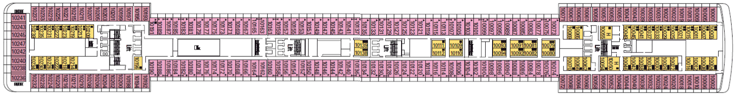 Deckplan Carducci – MSC Poesia