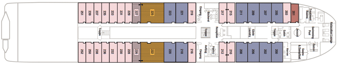 Deckplan Seahorse – Riverside Mozart